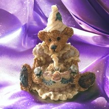 Baileys Birthday Boyds Bears Figure Friends Bearstone Collection #2014 Vintage  - £9.94 GBP