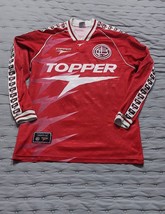 old  soccer Jersey  Club LAnus With 10 1997 Long sleeve match - £175.21 GBP