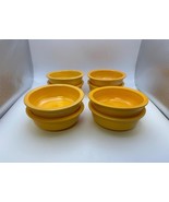 Set of 8 Vintage Homer Laughlin Fiestaware FIESTA YELLOW 4 3/4&quot; Fruit Bowls - $2,012.02 MXN