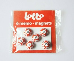 Vintage belgian Lotto magnets lottery bingo game numbers refrigerator ma... - $265.33 MXN