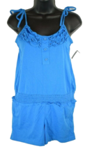 ORageous Girls Large Blue Solid One Piece  Romper New with tags - £5.86 GBP