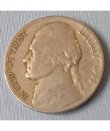 US 1951 D JEFFERSON NICKEL - Denver Issue - Authentic CIRCULATED Collect... - $5.28 CAD