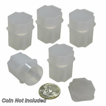 Half Dollar Square Coin Tubes by Guardhouse, 30.6mm, 5 pack - $9.99