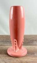 Fiesta 6&quot; Bud Vase Rose Pink Fiestaware &#39;H&#39; on Bottom - £22.66 GBP