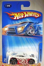 2005 Hot Wheels Mainline #174 MITSUBISHI ECLIPSE White w/Chrome Pr5 Sp-V... - $8.00