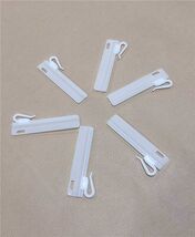 75mm Microflex Adjustable Plastic Curtain Hooks - $84.38 MXN+