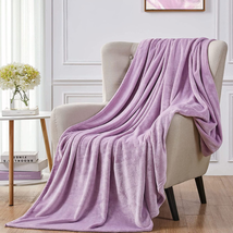 Fleece Blanket Plush Throw Fuzzy Lightweight For Couch Bed Sofa Ultra Luxurious  - £33.22 GBP