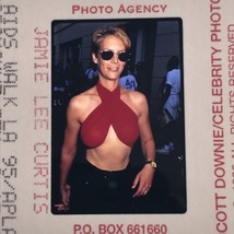 1995 Jamie Lee Curtis at AIDS Walk LA Celebrity Color Photo Transparency Slide - £7.41 GBP