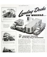 1947 Fruehauf Trailers Detroit 32 Advertisement Minnehaha Spring Water D... - $553.22 MXN
