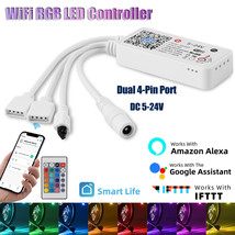 24 Key IR Remote Controller RGB Control Box DC 24V For LED 3528/5050 Str... - £15.68 GBP