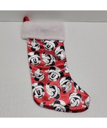 Disney Mickey Mouse Christmas Stocking 16&quot; Different Faces Expressions V... - $215.11 MXN