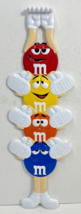 M&amp;M Candy Guys Collectible Back Scratcher Red/Yellow/Orange/Blue - £11.71 GBP