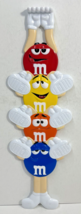 M&amp;M Candy Guys Collectible Back Scratcher Red/Yellow/Orange/Blue - £11.34 GBP