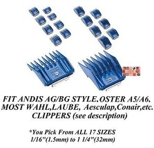 ANDIS AG UNIVERSAL Detachable Blade GUIDE COMB*Fit BG,Oster A5,Wahl KM C... - £2.33 GBP+