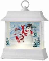 Holiday Water Lanterns 8.5-inch Snowman and Penguin Lighted - £107.10 GBP
