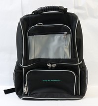 Golden Pacific Dual Compartment Cooler Backpack Black/Gray ▪ Keep on Shroomin&#39; - £59.95 GBP