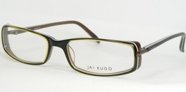 Jai Kudo 1661 P86 Olive /BLACK /WHITE /BROWN Multilayer Eyeglasses 52-16-135mm - £46.60 GBP