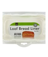 bulk buys HW834 Non-Stick Loaf Bread Baking Liners, White - £6.89 GBP