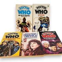 Vintage 1980s Doctor Who Book Lot of 5 Ice Warriors, Traken, Weng-Chiang... - $24.95
