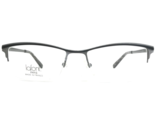 Jean Lafont Brille Rahmen MALTE 205 Schwarz Grau Rechteckig 52-17-136 - $139.89