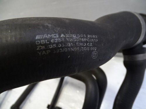 03 Mercedes R230 SL55 coolant hose set SL55 AMG Item image 6
