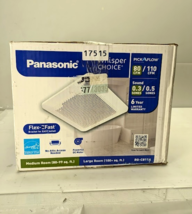 Panasonic Whisper Choice DC 80/110 CFM Pick-A-Flow Ceiling Bathroom Exha... - $93.88