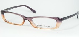 DONNA KARAN DK 1504 3080 TRANSPARENT PLUM BROWN EYEGLASSES 50-16-135mm I... - $97.10