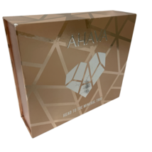 AHAVA Head To Toe Mineral Trio Shower Gel Body Lotion Hand Cream 3.4 oz Each - £17.74 GBP