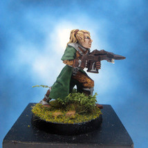 Painted Ral Partha Crucible Miniature Elf Infantry Archer I - $37.25