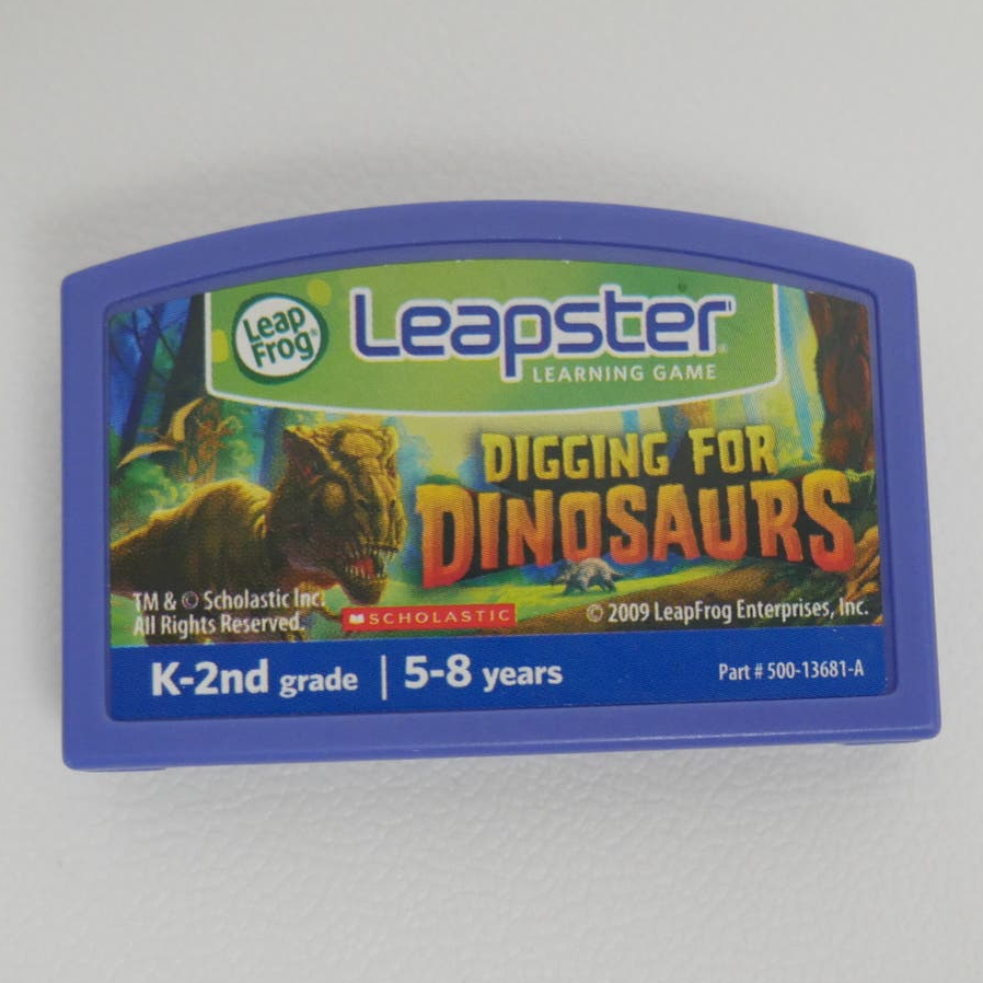 Leap Frog Leapster Digging for Dinosaurs Game Cartridge - $6.88