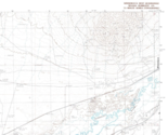 Winnemucca West, Nevada 1982 Vintage USGS Topo Map 7.5 Quadrangle Topogr... - $23.99