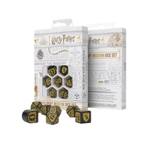 Q-Workshop Harry Potter Dice: Hufflepuff Black Set - £19.27 GBP