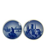 Langeline The Little Mermaid Set 2 ROYAL COPENHAGEN Mini Plates Trinket ... - £18.30 GBP