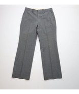 Vintage 70s Streetwear Mens 32x29 Distressed Wool Flared Wide Leg Chino ... - €50,39 EUR