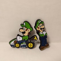 Super Mario Luigi Enamel Pins Bundle Official Nintendo Collectible Lapel... - £11.49 GBP