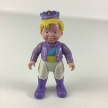 Vintage Fisher Price Once upon A dream Dollhouse Boy Prince Doll Loving Family - $19.55