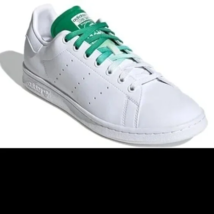 new men&#39;s 8 Adidas Originals Stan smith White/green Sneaker FZ1952 - $61.74