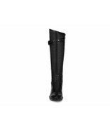 Sam Edelman Paxton Riding Boots Black Studded Side Zip Size 6.5 M - $55.40