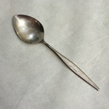 Oneida Community Woodmere Oval Soup Spoon Stainless Steel 6 7/8&quot; - £5.12 GBP