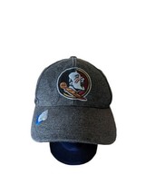 Fsu Florida State Seminoles Top Of The World Gray 3D Embroidered Logo Euc - £8.56 GBP