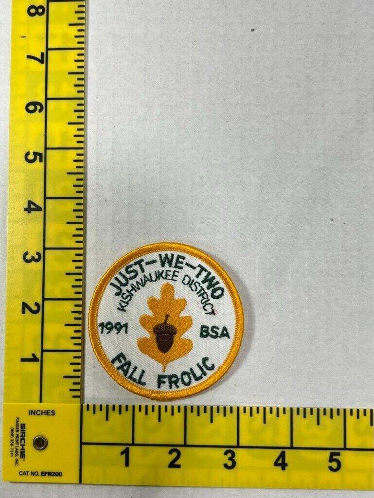 Just-We-Two Fall Frolic 1991 BSA Kishwaukee District De Kalb Georgia - $9.90