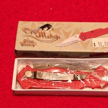 NEW Frost Red pocket knife - $9.70