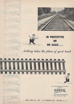 Atlas Tool Model Railroad  VintageVintage Print Ad Original 1954 Hillsid... - £17.75 GBP