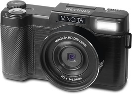Minolta Mnd30 30 Mp / 2.7K Ultra Hd Digital Camera (Black) - £101.51 GBP