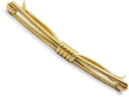 Signed Forstner Neck Tie Collar Bar 1/20 12Kt Yellow Gold Filled  - £38.76 GBP