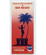Come to Chevron Island in New Mexico Map 1969 H M Gousha  - £12.55 GBP