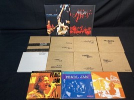 Pearl Jam Lot Tour CDs Concert DVDs Book Bootleg Great collection Rock - $192.54