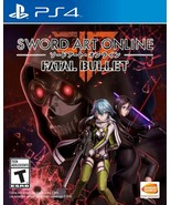 NEW Sword Art Online: Fatal Bullet Sony PS4 PlayStation 4 Video Game SAO... - £16.23 GBP