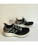 New Balance Fresh Foam Roav Womens Size 6 Black Aluminum Gray - £14.18 GBP