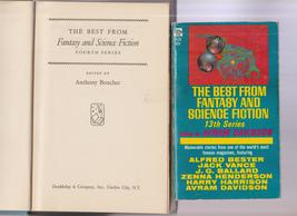 Best From Fantasy &amp; Science Fiction 3 books vintage hardbacks &amp; paperback  - £15.73 GBP